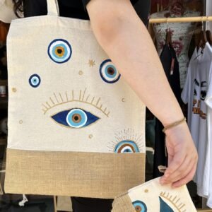 Combo Necessaire & Tote bag "Evil Eye”