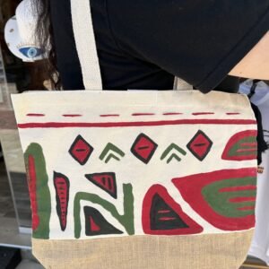 Ζωγραφιστή Τσάντα Tote "Roots"