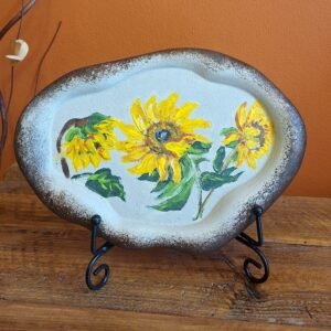 Διακοσμητικό πιάτο “ Sunflower “