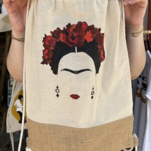 Ζωγραφιστή Τσάντα Πλάτης "Frida Roja"